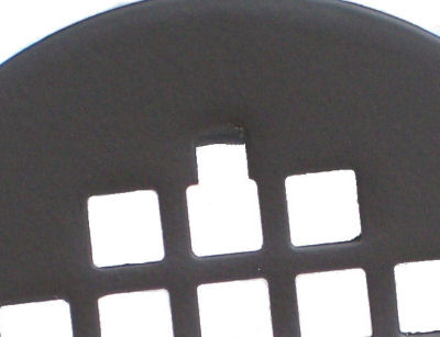 Oil Rubbed Bronze Shower Grid MT236 ORB Close-Up