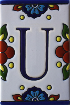 Mission Tile Letter U