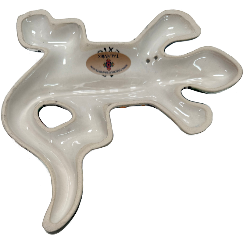 TalaMex Tiny-Size Rainbow Garden Ceramic Lizard Details