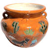 TalaMex Small-Sized Desert Mexican Colors Talavera Ceramic Garden Pot