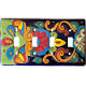 Rainbow Talavera Quadruple Toggle Switch Plate