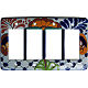 Mantel Talavera Quadruple Decora Switch Plate