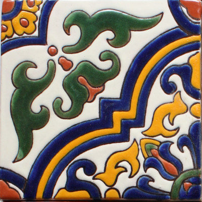 Alhambra Hermano Viejo 3 Mexican Tile