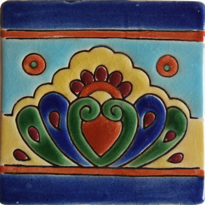 Alhambra Royal Talavera Mexican Tile