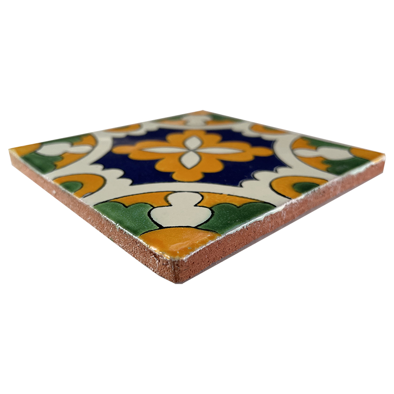 TalaMex Serra Santa Barbara Mexican Tile  Close-Up