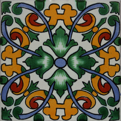 TalaMex Becedas Talavera Mexican Tile