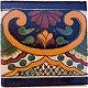 Greca C Mexican Tile Magnet