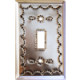 Single Toggle Silver Tin Switchplate